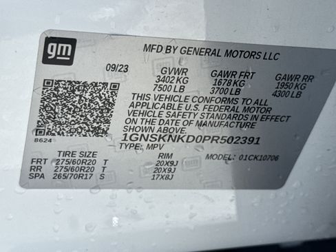 Used 2023 Chevrolet Tahoe LT w/ LT Signature Package image 39