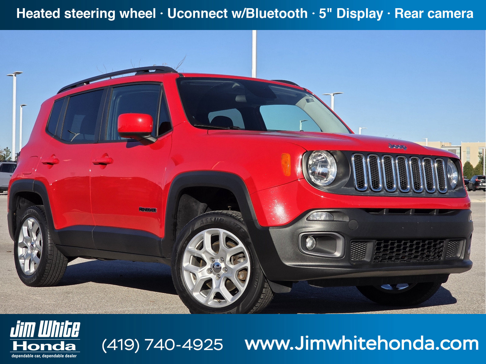 Used 2017 Jeep Renegade Latitude w/ Cold Weather Group AWD/4WD image 1