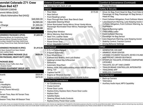 Used 2024 Chevrolet Colorado Z71 w/ Z71 Convenience Package 2 image 39