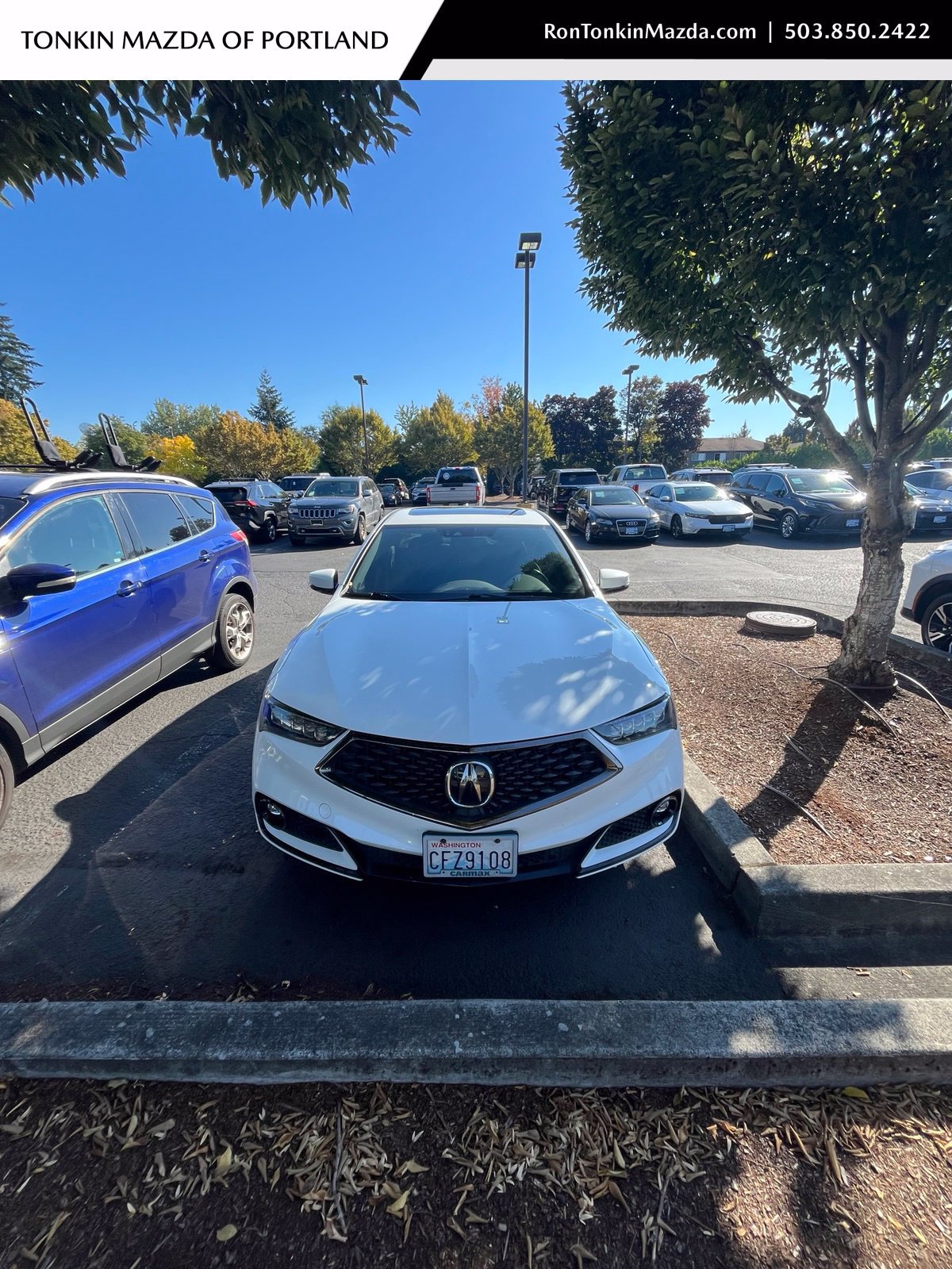 Used 2018 Acura TLX w/ Technology & A-SPEC Package FWD image 1