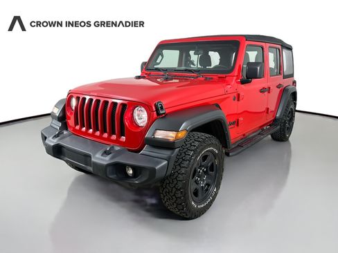 Used 2022 Jeep Wrangler Unlimited Sport AWD/4WD image 1