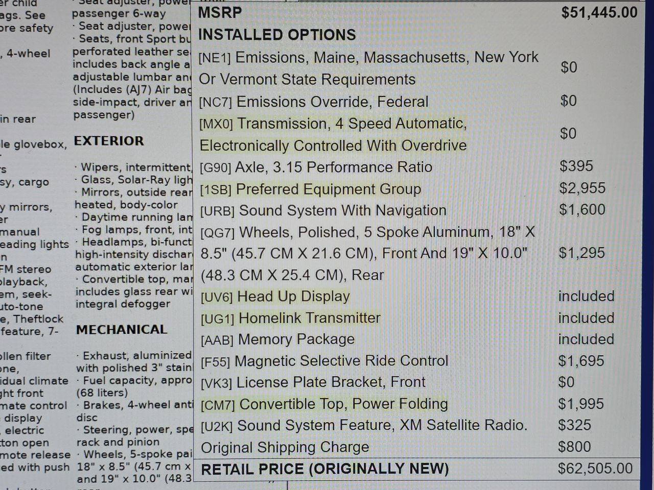 Used 2005 Chevrolet Corvette Convertible w/ Preferred Equipment Group RWD image 22