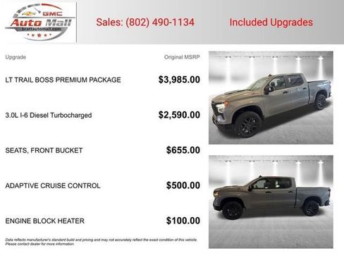 New 2026 Chevrolet Silverado 1500 LT Trail Boss w/ LT Trail Boss Premium Package AWD/4WD image 3