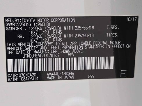 Used 2018 Toyota RAV4 Limited w/ Advanced Technology Package AWD/4WD image 31