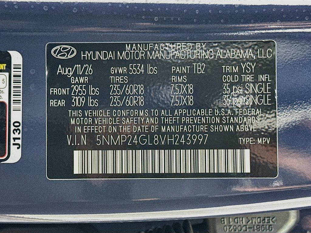 New 2027 Hyundai Santa Fe SEL w/ Tow & Go Package FWD image 23