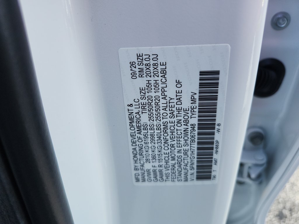New 2026 Honda Pilot Touring image 36