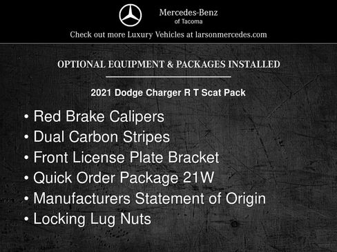 Used 2021 Dodge Charger Scat Pack RWD image 2