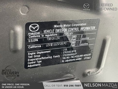 Certified 2025 MAZDA MX-5 Miata Grand Touring w/ Weather Package image 48