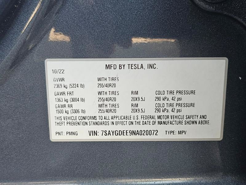 Used 2022 Tesla Model Y Long Range AWD/4WD image 34