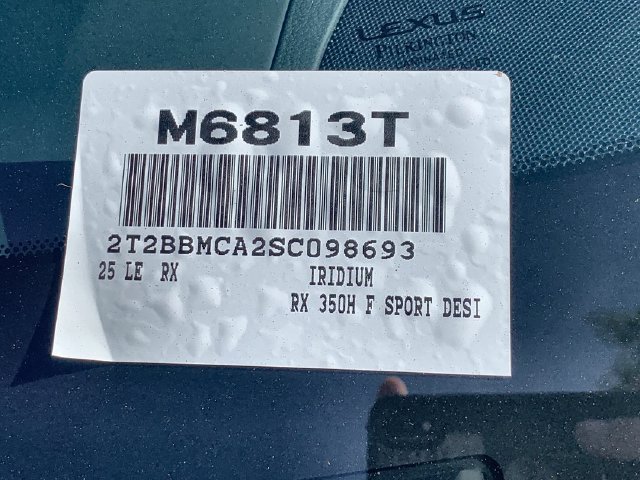 Used 2025 Lexus RX 350h w/ Convenience Package AWD/4WD image 47