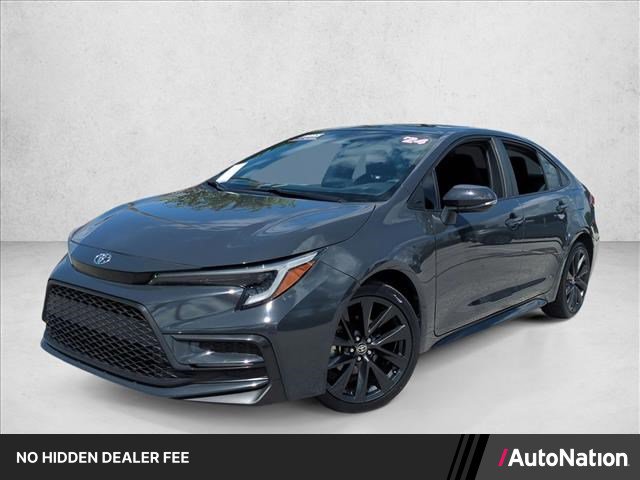 Certified 2024 Toyota Corolla SE w/ SE Premium Package FWD image 1