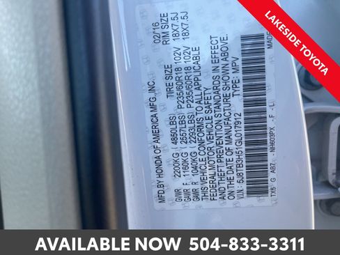 Used 2016 Acura RDX FWD w/ Technology Package image 40