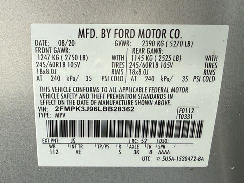 Used 2020 Ford Edge SEL w/ Convenience Package image 34