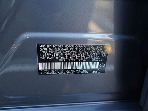 Used 2012 Lexus LS 460 image 9