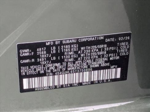 New 2026 Subaru Crosstrek 2.5i Limited image 18