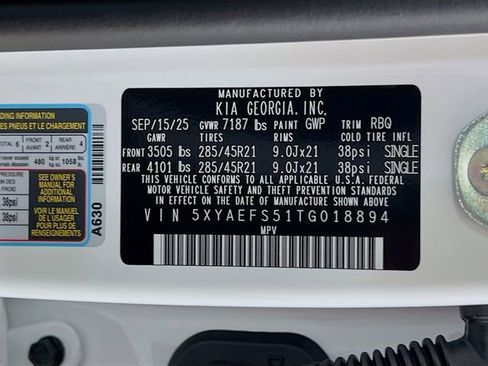 New 2026 Kia EV9 GT-Line image 35