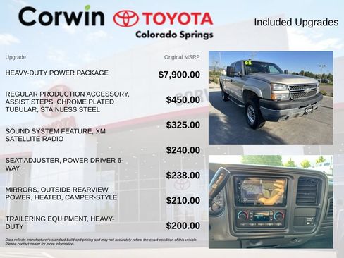 Used 2005 Chevrolet Silverado 2500 LS w/ Heavy-Duty Power Package AWD/4WD image 4