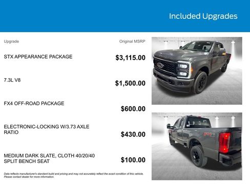 New 2026 Ford F350 XL w/ STX Appearance Package image 3
