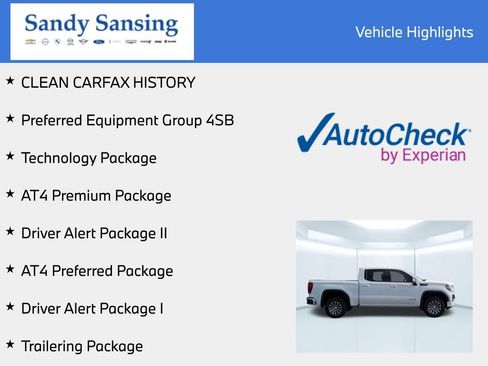 Used 2020 GMC Sierra 1500 AT4 w/ AT4 Premium Package image 7