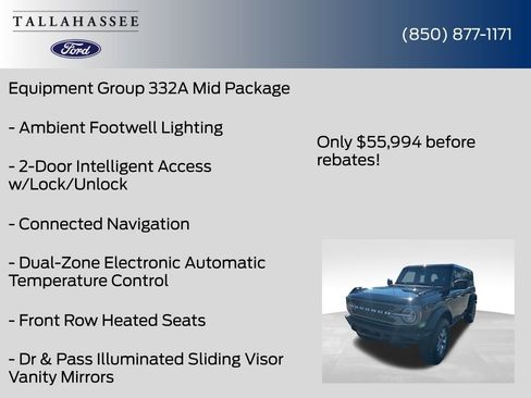 New 2025 Ford Bronco Badlands image 11