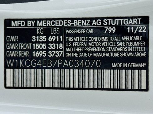 Certified 2023 Mercedes-Benz EQS 580 4MATIC Sedan image 24