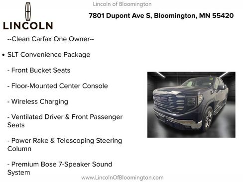 Used 2025 GMC Sierra 1500 SLT w/ SLT Premium Package AWD/4WD image 5
