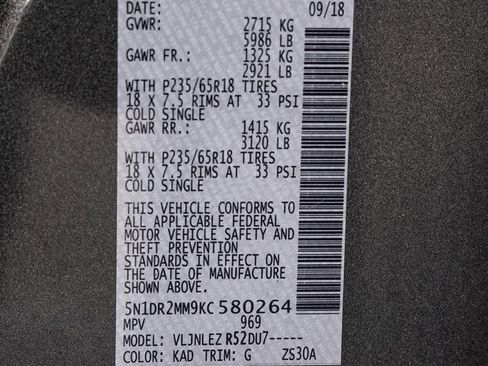 Used 2019 Nissan Pathfinder SV image 31