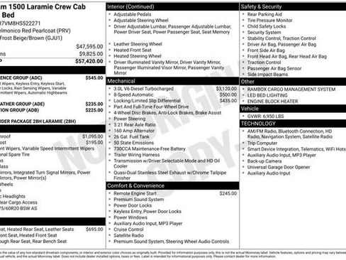 Used 2017 RAM 1500 Laramie w/ Convenience Group image 36