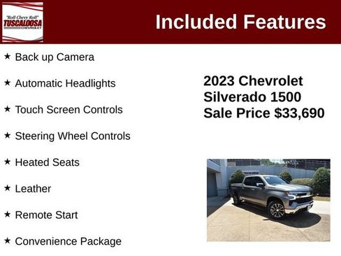 Certified 2023 Chevrolet Silverado 1500 LT AWD/4WD image 6
