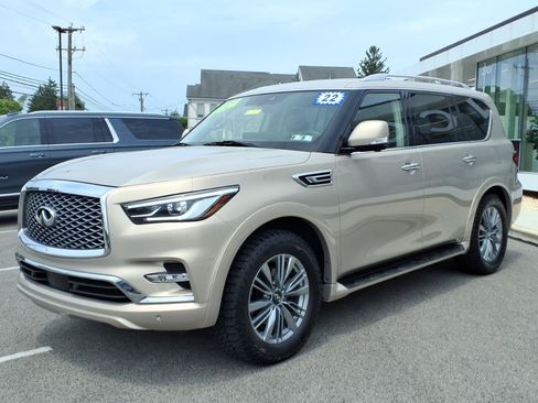 Used 2022 INFINITI QX80 Luxe w/ Cargo Package AWD/4WD image 8