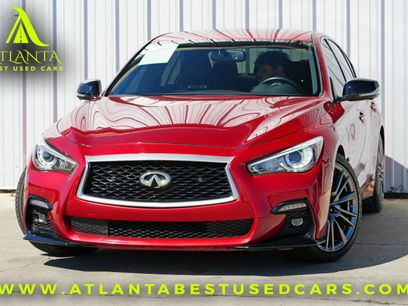 Used 2019 INFINITI Q50 Red Sport 400 w/ Sensory Package