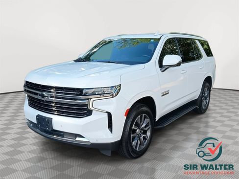 Used 2021 Chevrolet Tahoe LT w/ Luxury Package RWD image 1