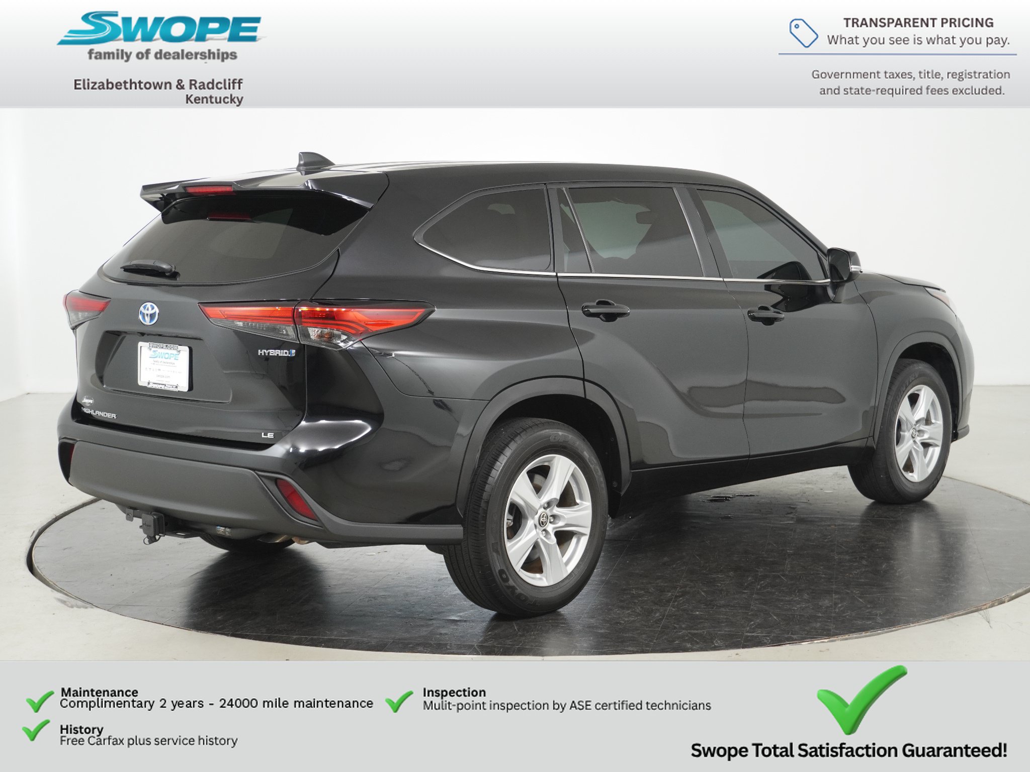 Used 2023 Toyota Highlander LE FWD image 4