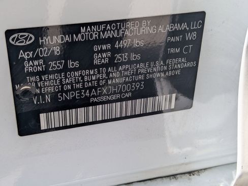 Used 2018 Hyundai Sonata Sport w/ Tech Package 05 FWD image 32