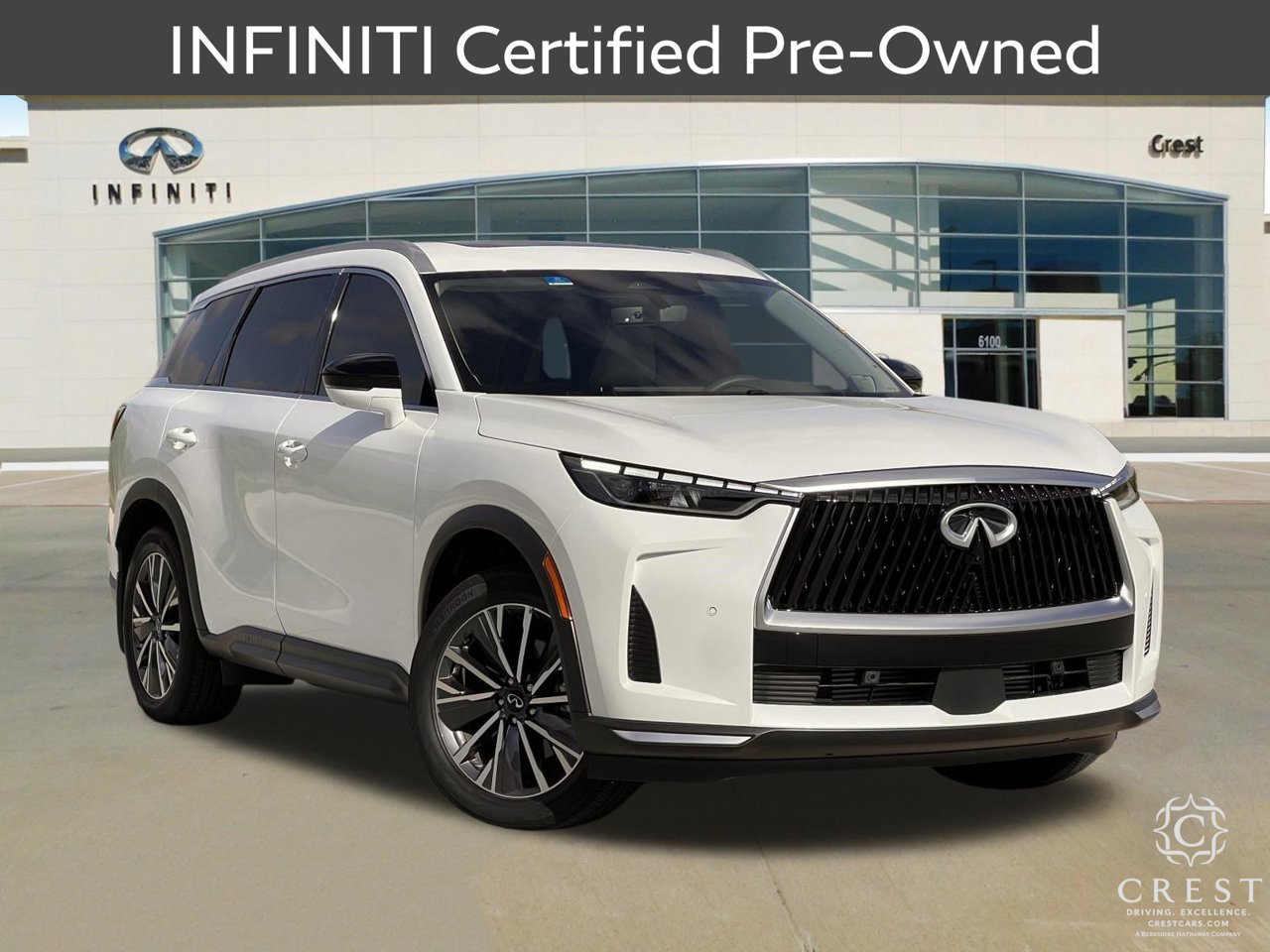 Certified 2027 INFINITI QX60 Luxe w/ Cargo Package FWD 360° Tour