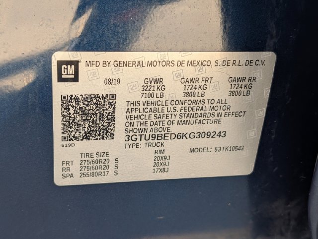 Used 2019 GMC Sierra 1500 SLE w/ SLE Value Package AWD/4WD image 29