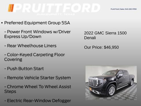Used 2022 GMC Sierra 1500 Denali w/ Technology Package AWD/4WD image 13