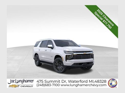 New 2025 Chevrolet Tahoe Premier w/ LPO, Illumination Package image 1