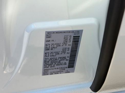 New 2026 Nissan Frontier SV w/ SV Convenience Package AWD/4WD image 29