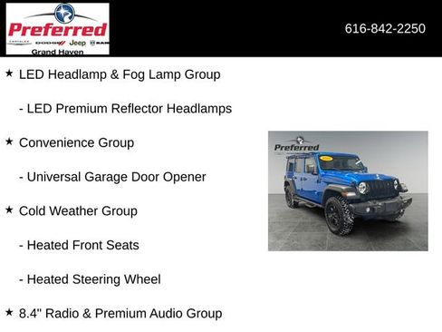 Used 2021 Jeep Wrangler Unlimited Sport AWD/4WD image 24