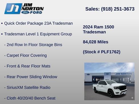 Used 2024 RAM 1500 Tradesman w/ Night Edition AWD/4WD image 11