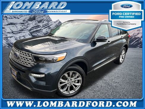 Certified 2023 Ford Explorer Limited w/ Limited Technology Package image 1