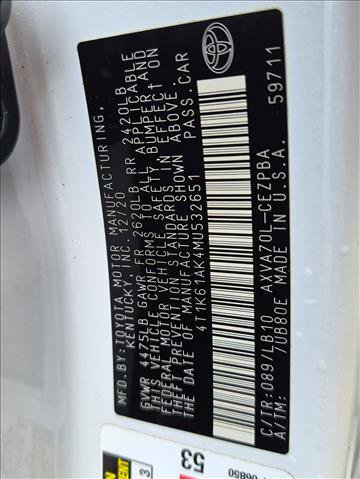 Used 2021 Toyota Camry XSE FWD image 15