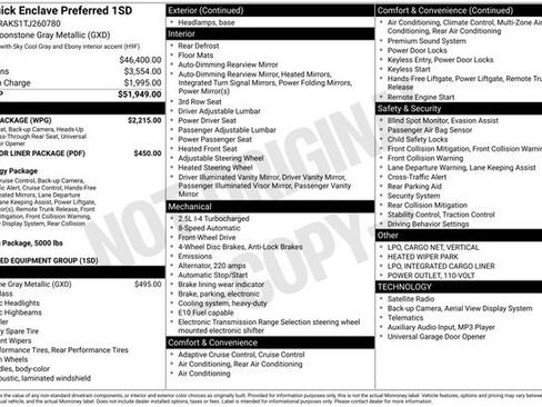 New 2026 Buick Enclave Preferred w/ Power Package image 26