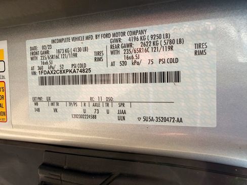 Used 2023 Ford Transit 350 XL RWD image 55