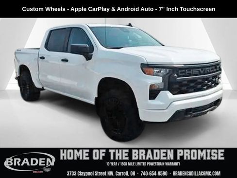 Used 2023 Chevrolet Silverado 1500 Custom AWD/4WD image 1