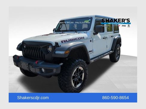 Used 2022 Jeep Wrangler Unlimited Rubicon w/ LED Lighting Group AWD/4WD image 1