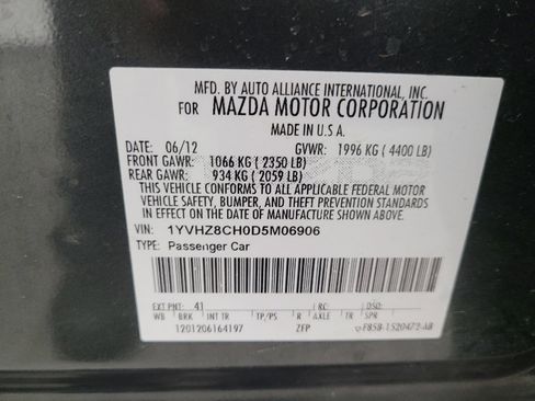 Used 2013 MAZDA MAZDA6 i Grand Touring image 33