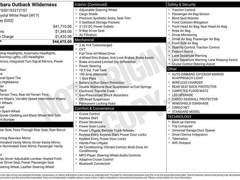 Used 2025 Subaru Outback Wilderness image 32