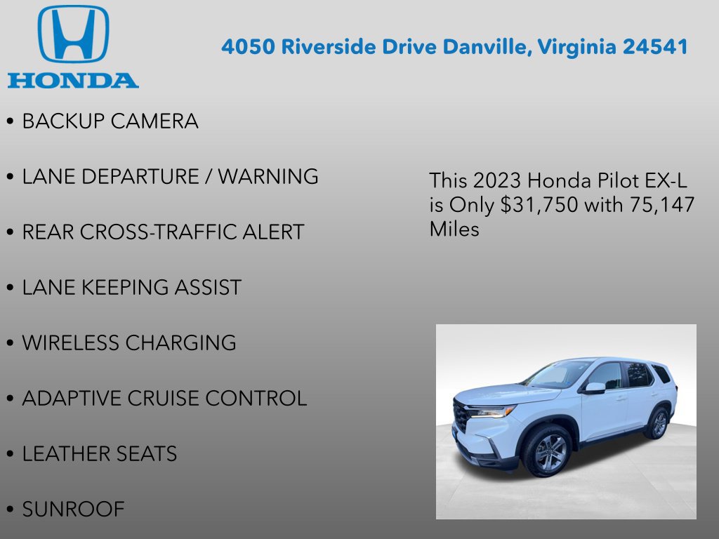 Used 2023 Honda Pilot EX-L image 12